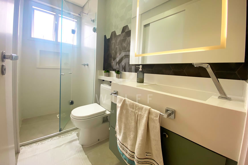 JD860 - Apartamento Finamente Mobiliado a 180 metros da praia no centro