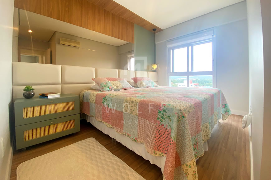 JD860 - Apartamento Finamente Mobiliado a 180 metros da praia no centro