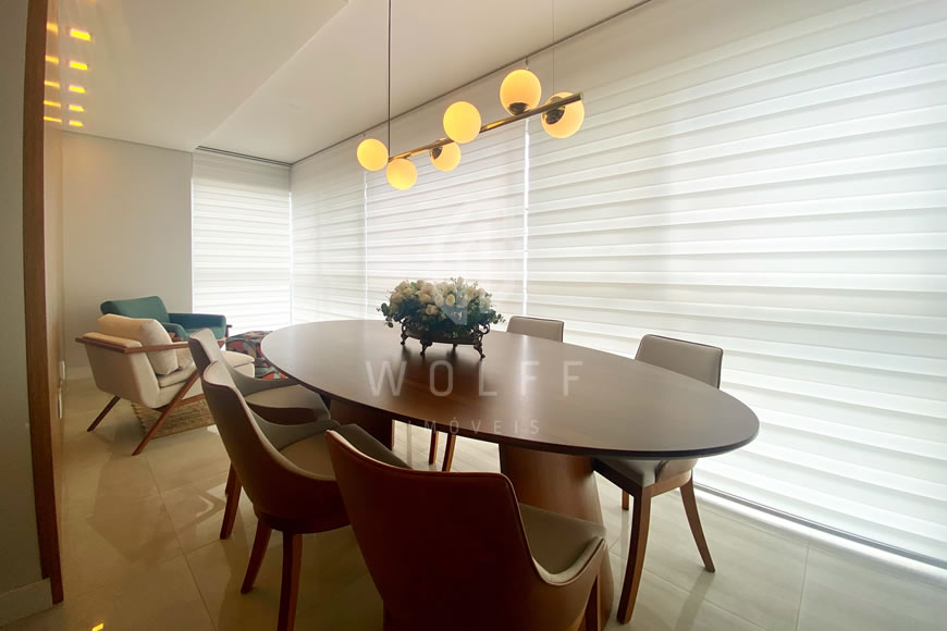 JD860 - Apartamento Finamente Mobiliado a 180 metros da praia no centro