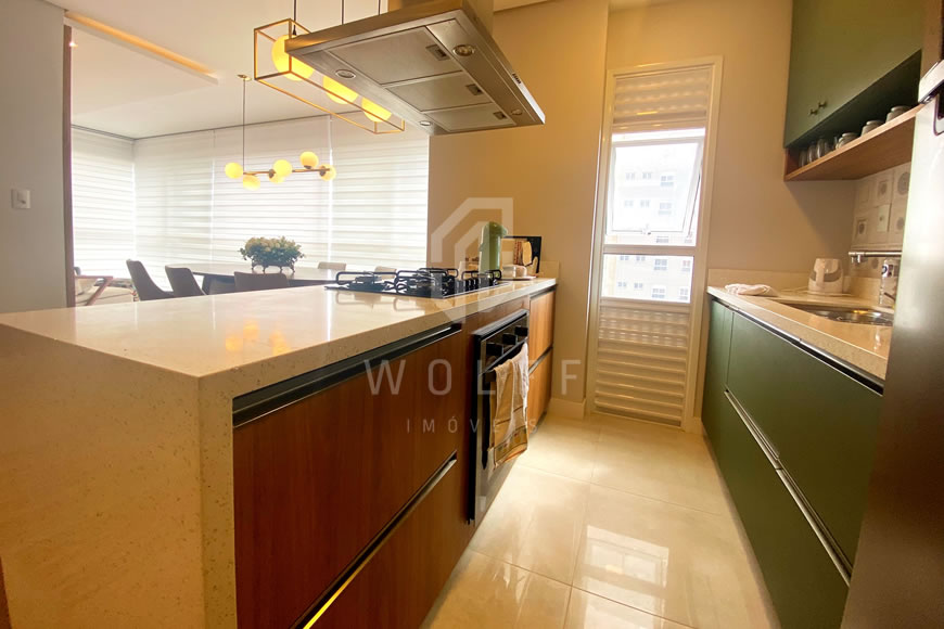 JD860 - Apartamento Finamente Mobiliado a 180 metros da praia no centro