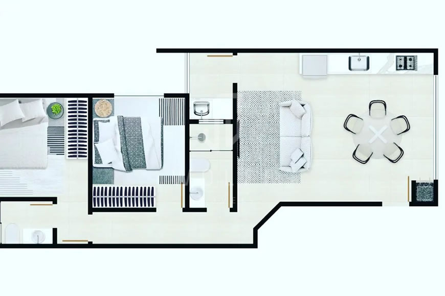 JD861 - Apartamentos em localização privilegiada de Itajuba