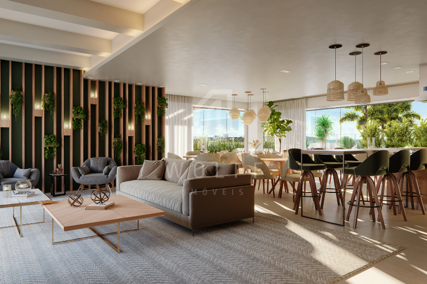 JD875 - Bersi Home Club - Apartamento a 330 metros da praia