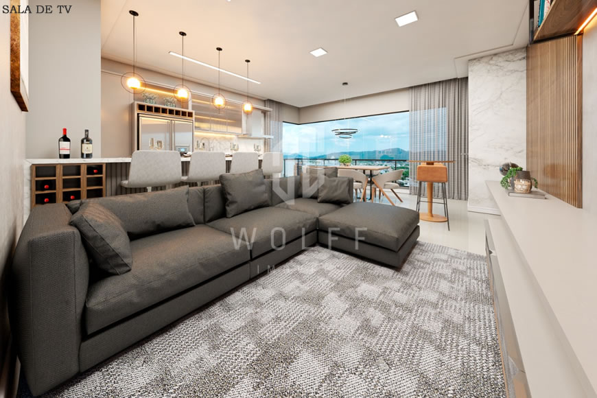 JD912 - Apartamentos a 250 metros da praia no Centro