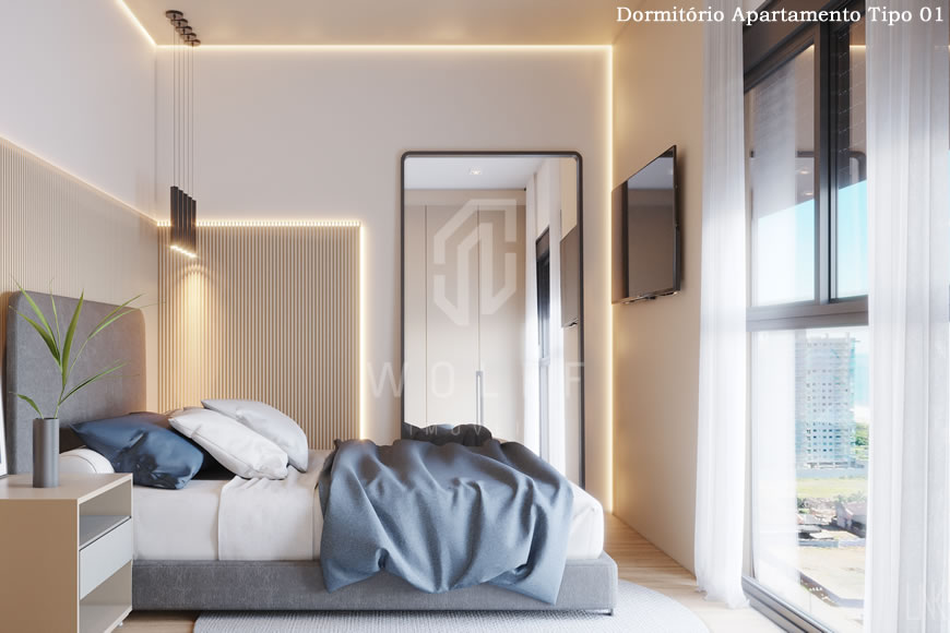 JD937 -  Apartamentos à 290 metros da praia no Itacolomi 