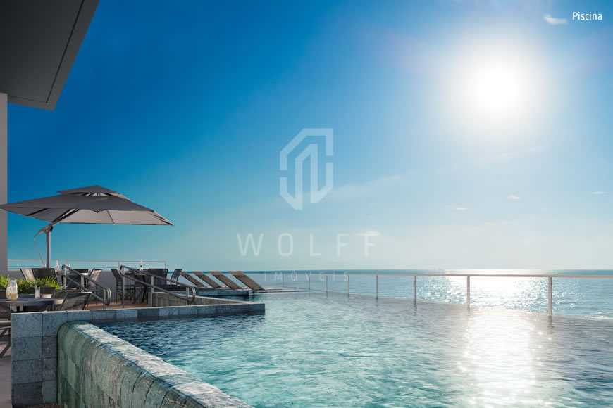 JD969 - Apartamentos Frente Mar com Vista Definitiva