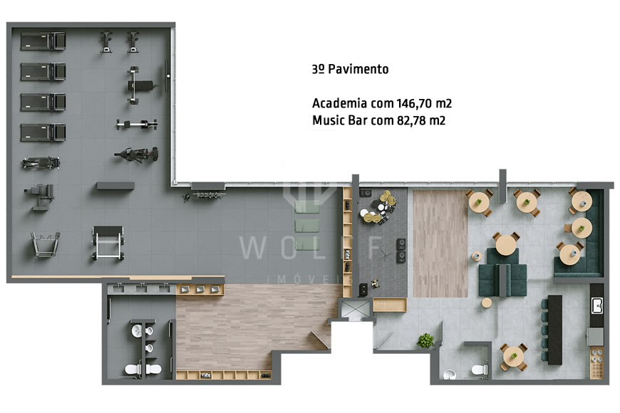 JD982 - Apartamento Sofisticado a 120 metros da Praia de Armação