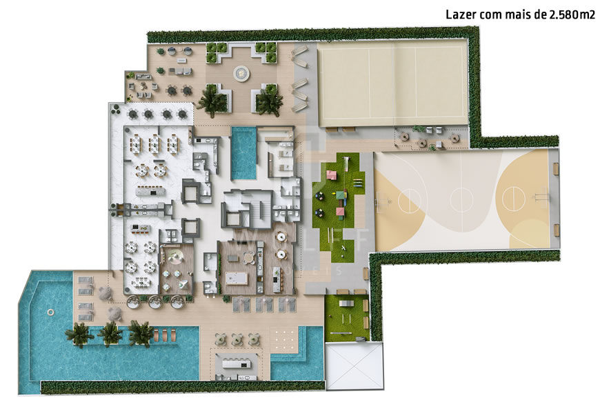 JD982 - Apartamento Sofisticado a 120 metros da Praia de Armação