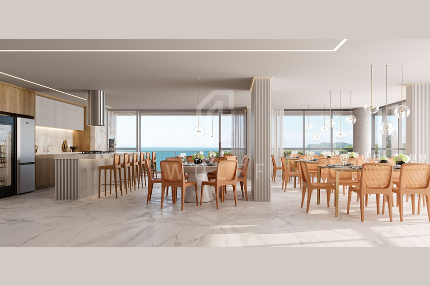 JD982 - Apartamento Sofisticado a 120 metros da Praia de Armação