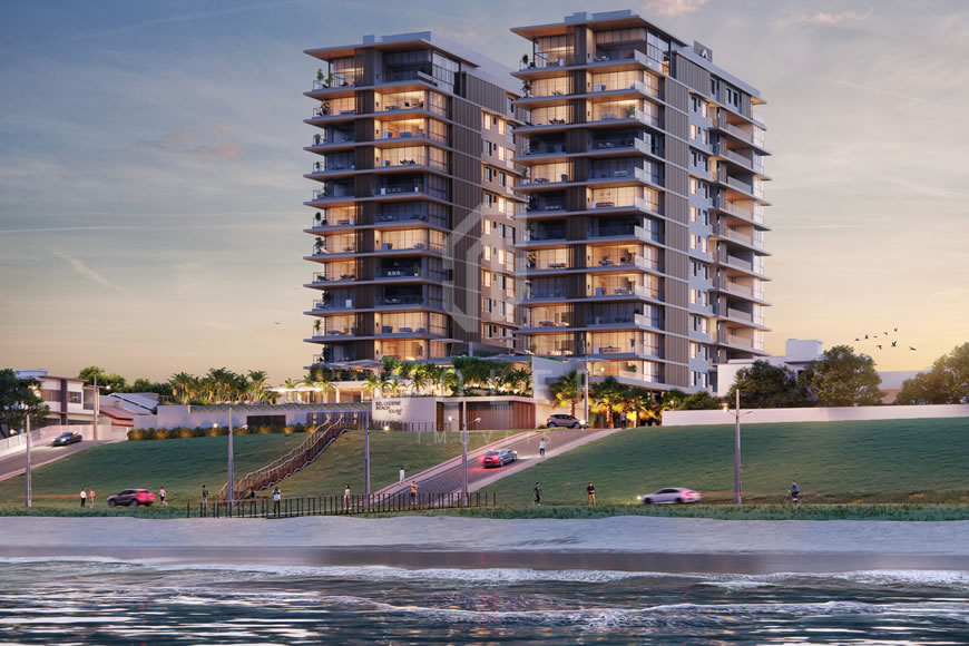 JD984 - Apartamentos em Luxuoso Empreendimento Frente Mar