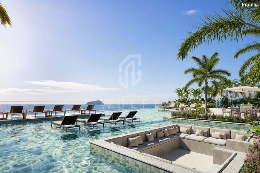 JD984 - Apartamentos em Luxuoso Empreendimento Frente Mar