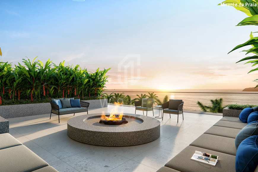 JD984 - Apartamentos em Luxuoso Empreendimento Frente Mar