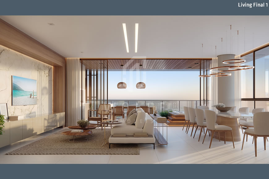 JD984 - Apartamentos em Luxuoso Empreendimento Frente Mar