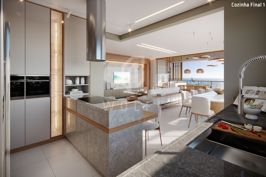 JD984 - Belvedere - Apartamento em Luxuoso Empreendimento Frente Mar