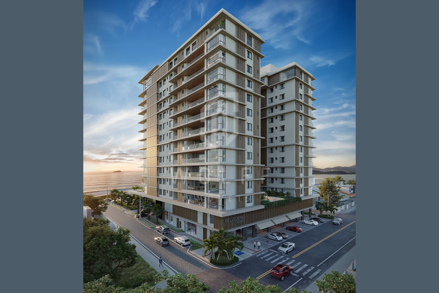 JD984 - Belvedere - Apartamento em Luxuoso Empreendimento Frente Mar