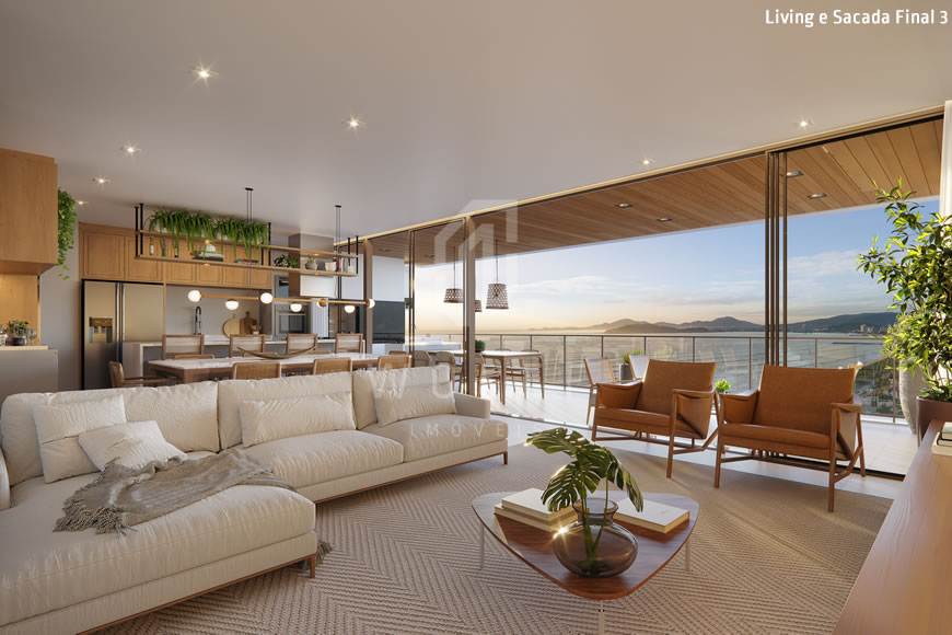 JD984 - Belvedere - Apartamento em Luxuoso Empreendimento Frente Mar