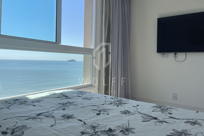 JD998 - Apartamento Frente Mar Mobiliado
