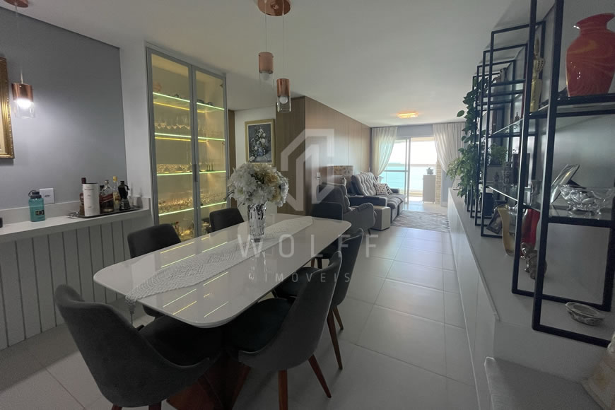 JD998 - Apartamento Frente Mar Mobiliado