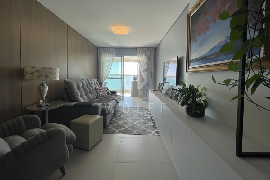 JD998 - Apartamento Frente Mar Mobiliado